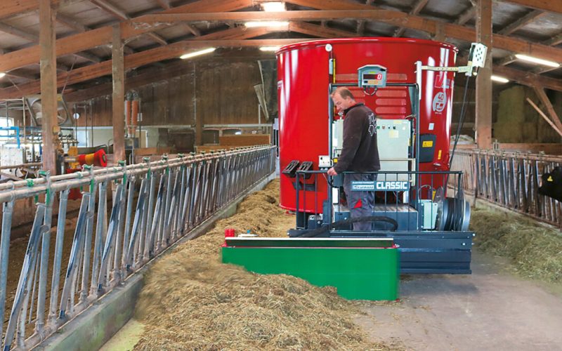 KURMANN Fuetterungstechnik Futter Zuschiebeband CLASSIC